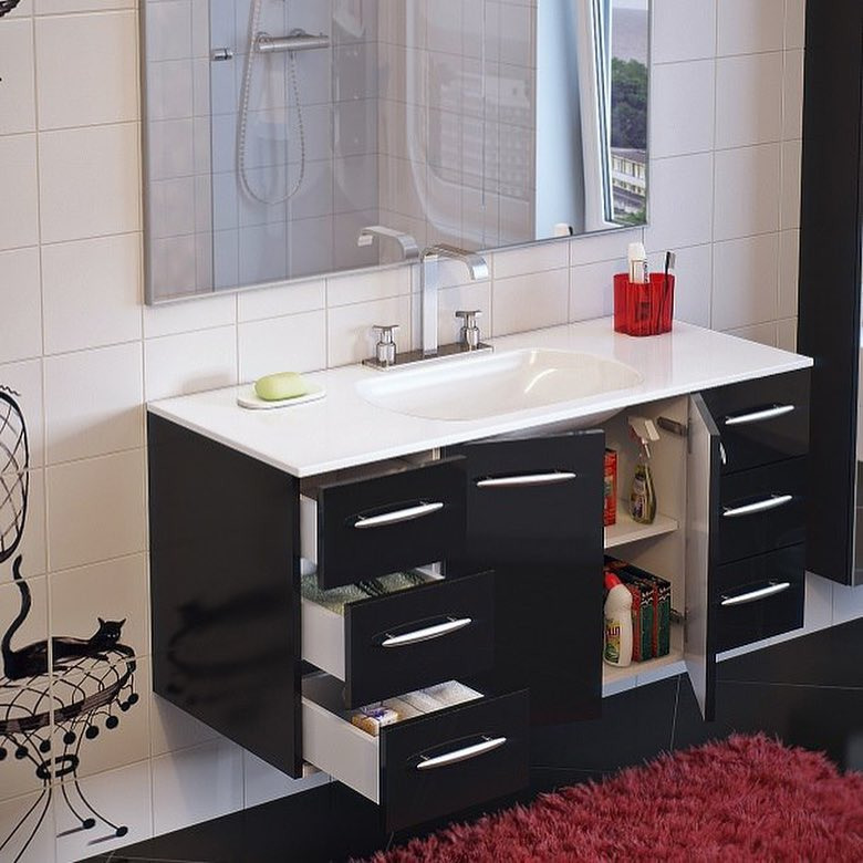 Мебель для ванной комнаты-Мебель для ванной «Модель 4»-фото2