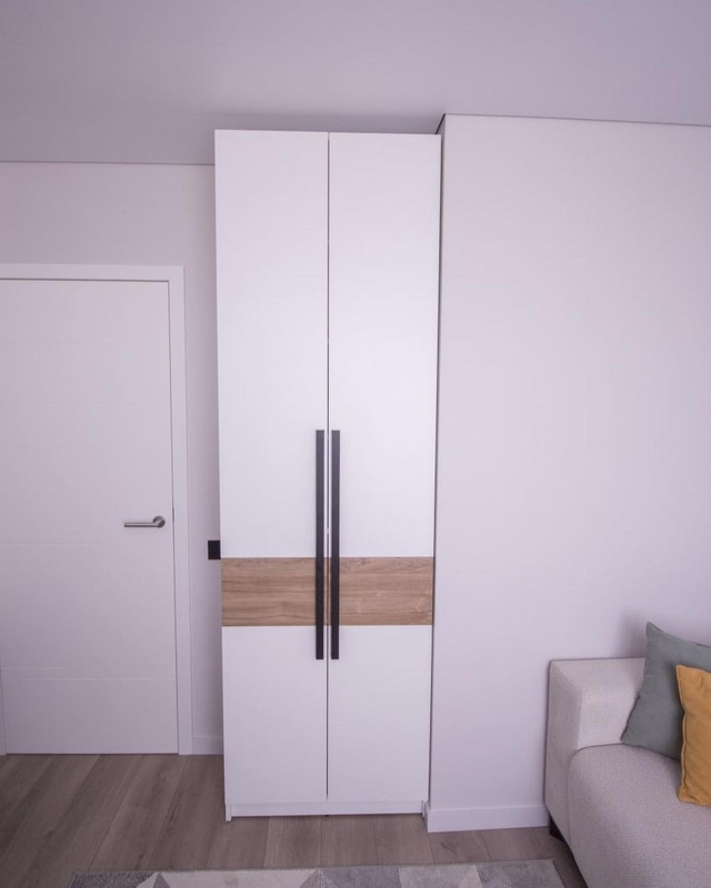 Распашные шкафы-Шкаф с распашными дверями от производителя «Модель 38»-фото1